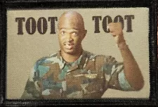 TooT TooT Major Payne Morale Patch Tactical Military Army Flag  USA