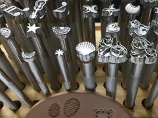 TANDY CRAFTOOL Leather stamping tools,buy 1+ no extra shipping costPls READ(TD4)
