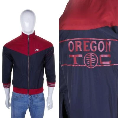 Veste De Survêtement Vintage NIKE OREGON TRACK CLUB Années 90 1990s Y2K - Photo 1/4