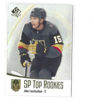 2021-22 UD SP Authentic SPA JAKE LESCHYSHYN SP Top Rookies Rookie RC TR-28