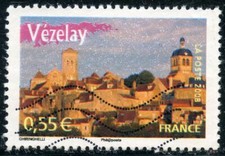 TIMBRE FRANCE OBLITERE N° 4164 // PORTRAITS DE REGIONS // VEZELAY