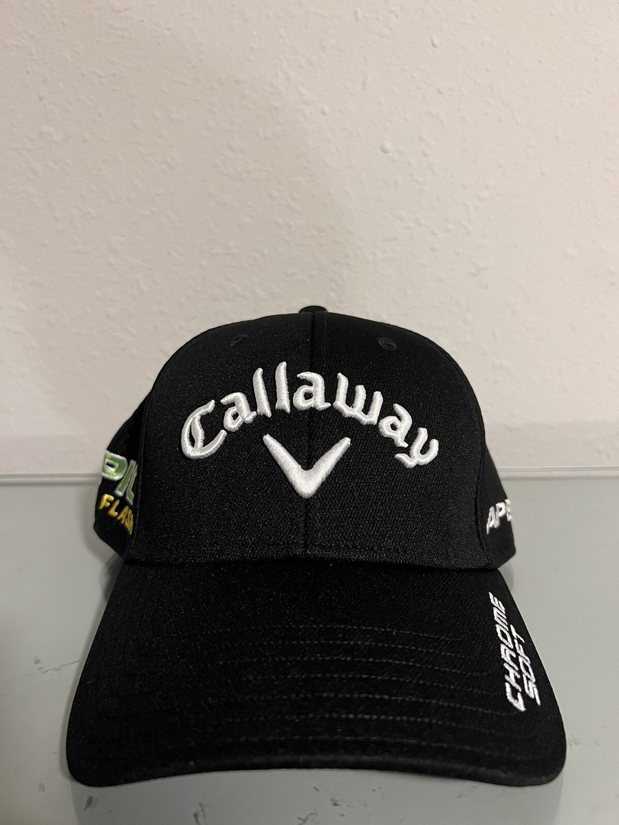 Callaway Chrome Tour キャップ サイン入り Callaway Chrome Soft Apex Epic Flash Odyssey Fitted Tour Golf Hat
