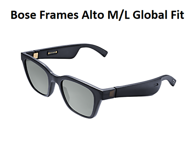 Bose Frames Alto Black Audio Sunglasses M/L - Unused Local Samples Bose Frames Alto Black Audio Sunglasses M/L - Unused Local Samples