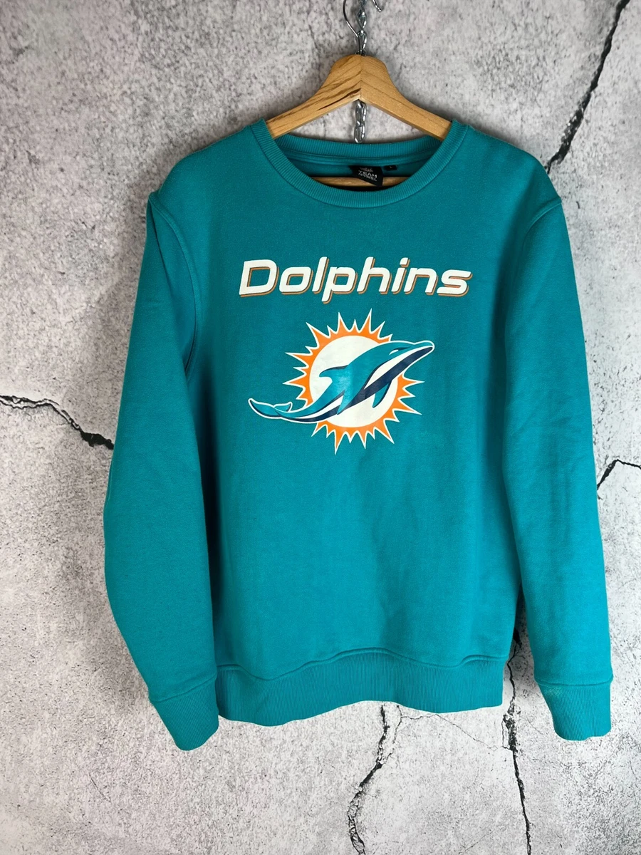 Vintage miami dolphins crewneck sweatshirt top