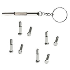 4/8 PCS Replacement Temple Hinge Screws for Ray-Ban RB2168 Sunglasses Frame