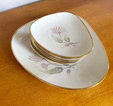 Seltmann Weiden Bavaria W. Germany Dessert Plates Set of 7