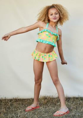 NWT Girls Matilda Jane Dream Chasers Sweetheart Twirl Swimsuit