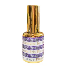 DND DC Platinum Soak off Gel Polish LED/UV Cure 0.5 Oz - #204 IRIS