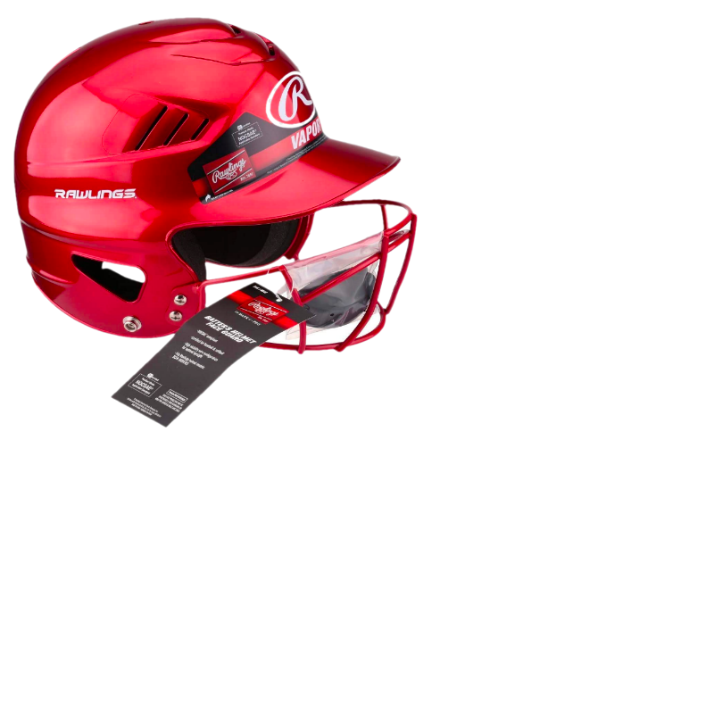 Rawlings Vapor Helmet and Face Guard Mask for Baseball and Softball