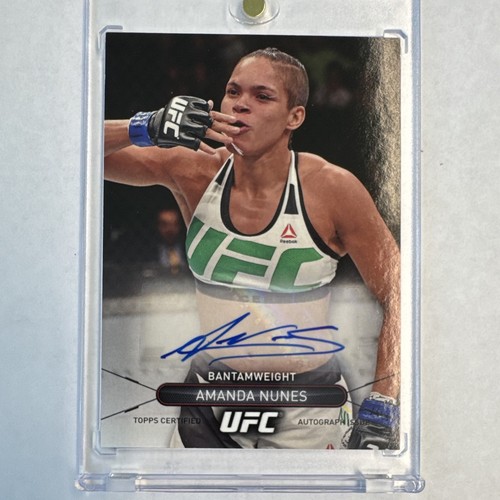 Amanda Nunes #HA-AN 2016 Topps UFC High Impact Autographs card