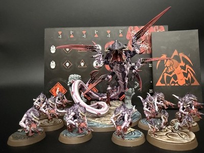 Kill Team The Red Terror & Termagants + Cards & Tokens Fully Painted