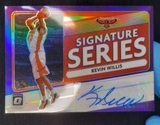 2020-21 Panini Donruss Optic - Signature Series Kevin Willis #SS-KWL Purple...