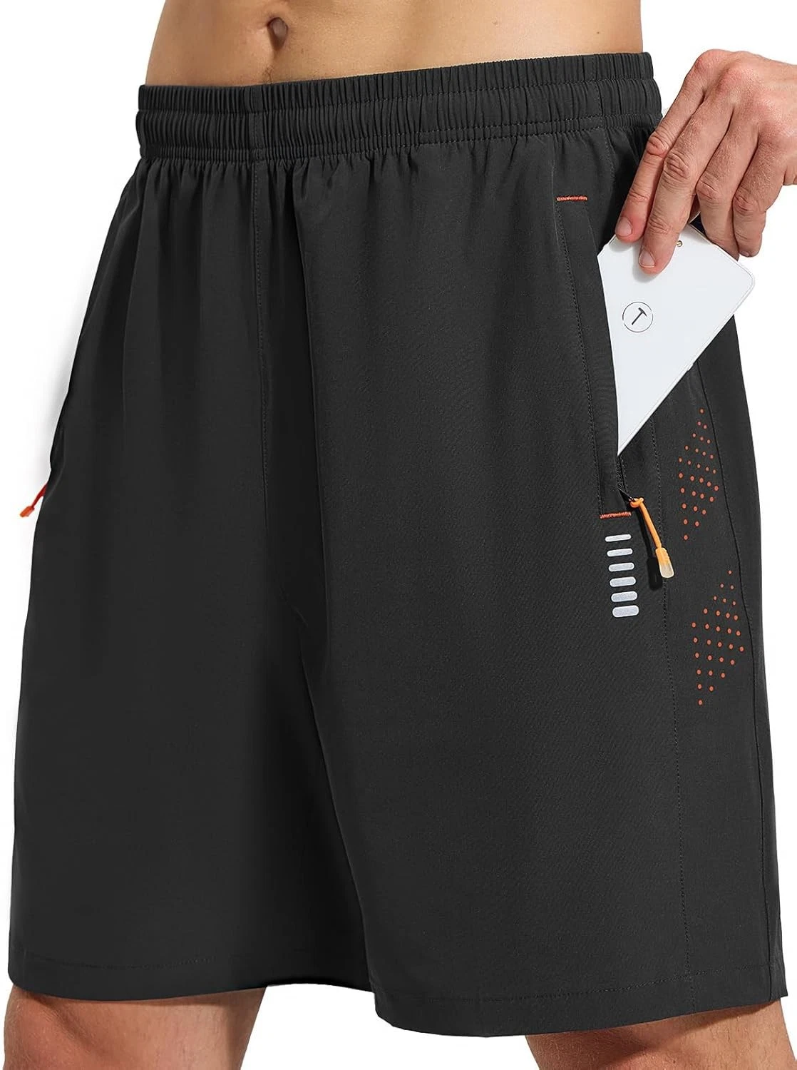 Men’s Running Gym Shorts Sports Athletic Workout Training Shorts Mens Quick Dry