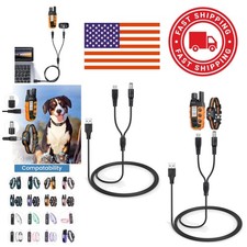 2 Pack USB Charging Cable 3.3 Feet for Dog Training Collars and Remotes