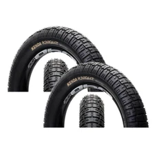 Premium Kenda Knight 20x4.5" E-Bike Tire Bundle Durable, Non-Tubeless, 30 TPI