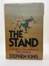 The Stand Stephen King Hardcover Doubleday Dust Jacket 1978 Novel Vintage Horror