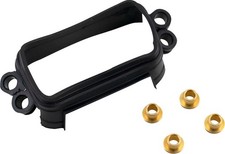 Koso D2 Gauge Rubber Gasket With Inserts Black