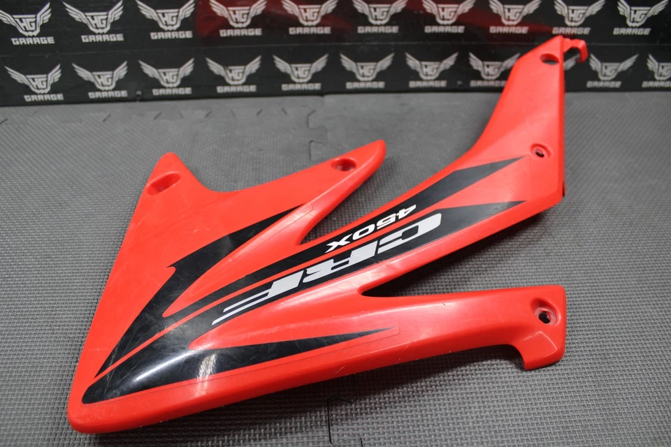 2006 HONDA CRF450X OEM TANK RADIATOR SHROUDS PLASTIC PANELS GRAPHICS ORIGINAL! - Image 4 of 4