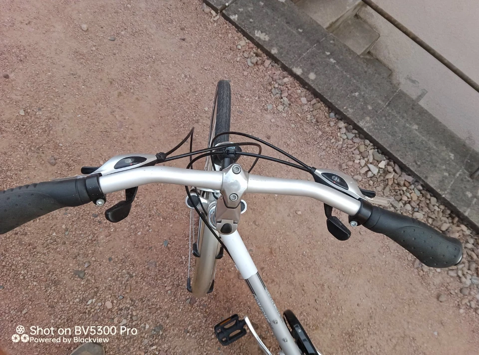 28" Damenfahrad, N.S.U. Comford, Rahmenhöhe 50 cm, 3x7-Gang, verkehrsicher - Bild 3 von 4