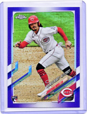 Jonathan India 2021 Topps Chrome Rookie Debut Purple Refractor RC Pack Fresh