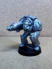 WH40K Rogue Trader 1989 Metal Space Marines Terminator With Heavy Flamer