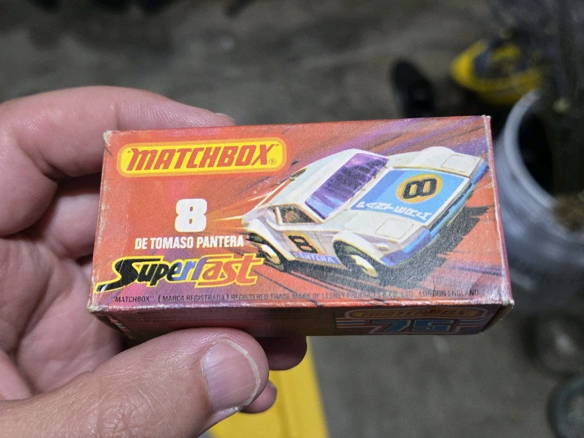 Matchbox Superfast De Tomaso Vintage Diecast Cars, Trucks & Vans