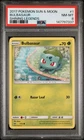 2017 POKEMON SUN & MOON SHINING LEGENDS #1 BULBASAUR PSA 8