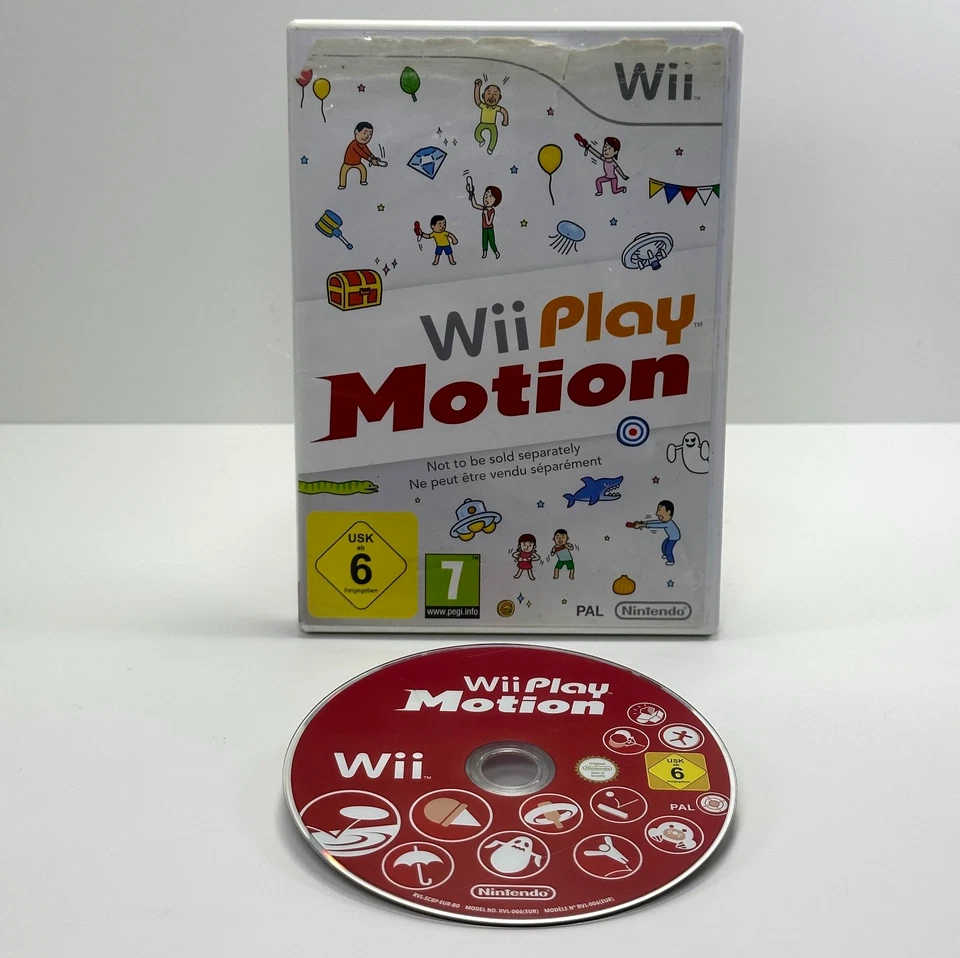 WII PLAY MOTION Nintendo Wii / WII U ITA Videogioco multilingue Italiano EUR PAL - Immagine 2 di 4