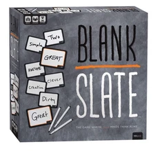 BLANK SLATE, Where Great Minds Think Alike, Fun Family-Friendly Board Game, Word