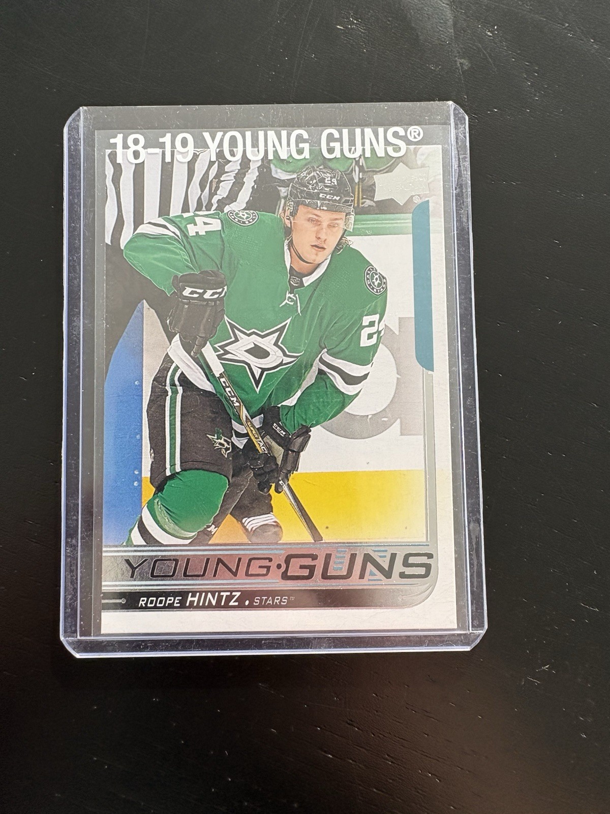 2018-19 Upper Deck Young Guns Hockey Rookie RC #202 Roope Hintz Dallas Stars