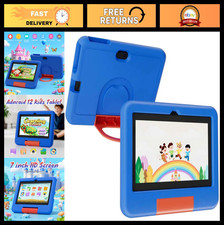 7" Android Tablet with Case, 4GB RAM, 32GB ROM, Quad-Core, Dual Cameras, WiFi, B