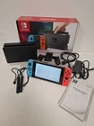 Nintendo Switch Neon Excellent Condition Console Boxed Free UK Post