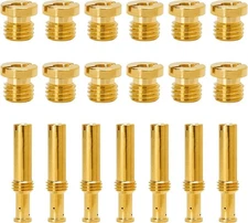 19 Pieces Jet Assortment Kit Carburetor Replacement Parts for S&S Cycle... 