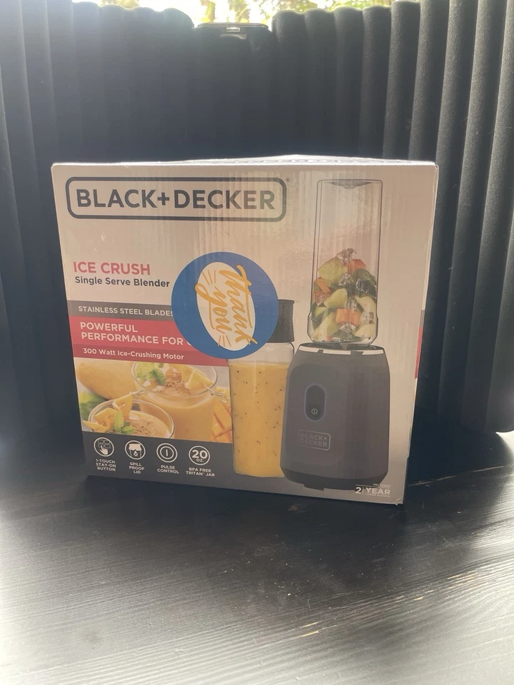 Licuadora de un solo servicio Black + Decker Ice Crush Foto 2 de 4