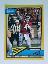 Luke Falk 2018 Panini Classics #243 Rookie Timeless Tributes SN 33/99 Cougars