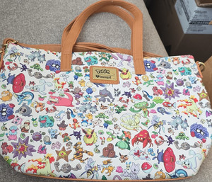 Loungefly Pokémon Multicolor Tote Bag Mewtwo Slowpoke Ninetales