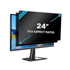 2-PACK 24 inch Computer Privacy Screen Filter 2-Pack 24" Widescreen 16:9
