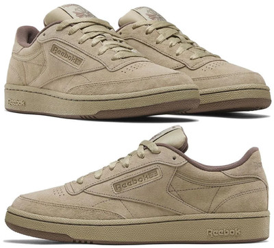 Unisex Reebok Classics Club C 85 'Mushroom' Sneakers Men's and Women's Shoes