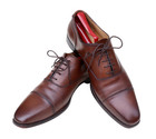 SuitSupply Brown Leather Cap Toe Oxford Dress Shoe Men’s SZ 43.5 US 10.5 — photo 2