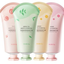 Set Of 4 Hand Cream Non-sticky Hand Care 65gx4Pcs Hand Lotion Nourishing