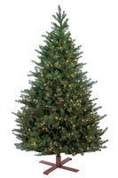 artplants KüNstlicher Weihnachtsbaum Lyon Speed Deluxe, Leds, 305Cm, Ø185Cm
