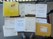 Apple Developer Info Exchange 1987  88 Binder Set w/ Floppies  Sealed Envelopes