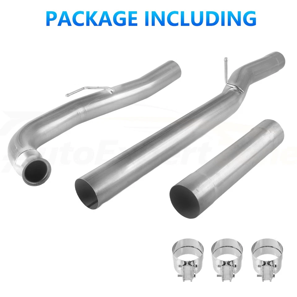 For 2011-2015 Silverado Sierra 2500 3500HD LML 6.6 Duramax Turbo Exhaust 4" Pipe - Image 2 of 4