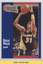 1991-92 Fleer League Leaders Reggie Miller #226 HOF READ 0l2
