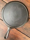 Pre Griswold Erie #7 Sixth Series Cast Iron Skillet