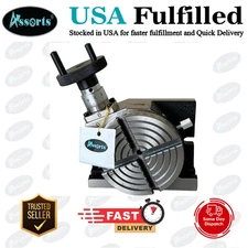 4" Inches (100 mm) 4 Slots Regular Rotary Table for Milling Machines