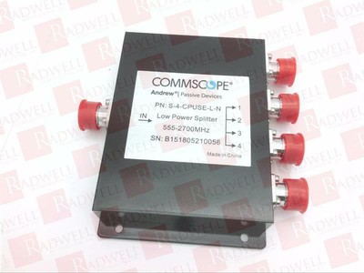 COMMSCOPE S-4-CPUSE-L-N / S4CPUSELN (NEW IN BOX)