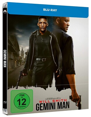 GEMINI MAN - BLU-RAY STEELBOOK - NEU + OVP - WILL SMITH - CLIVE OWEN - ANG LEE