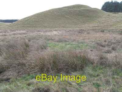 Photo 6x4 Earthwork above the Blackadder Water Houndslow View of the eart c2007