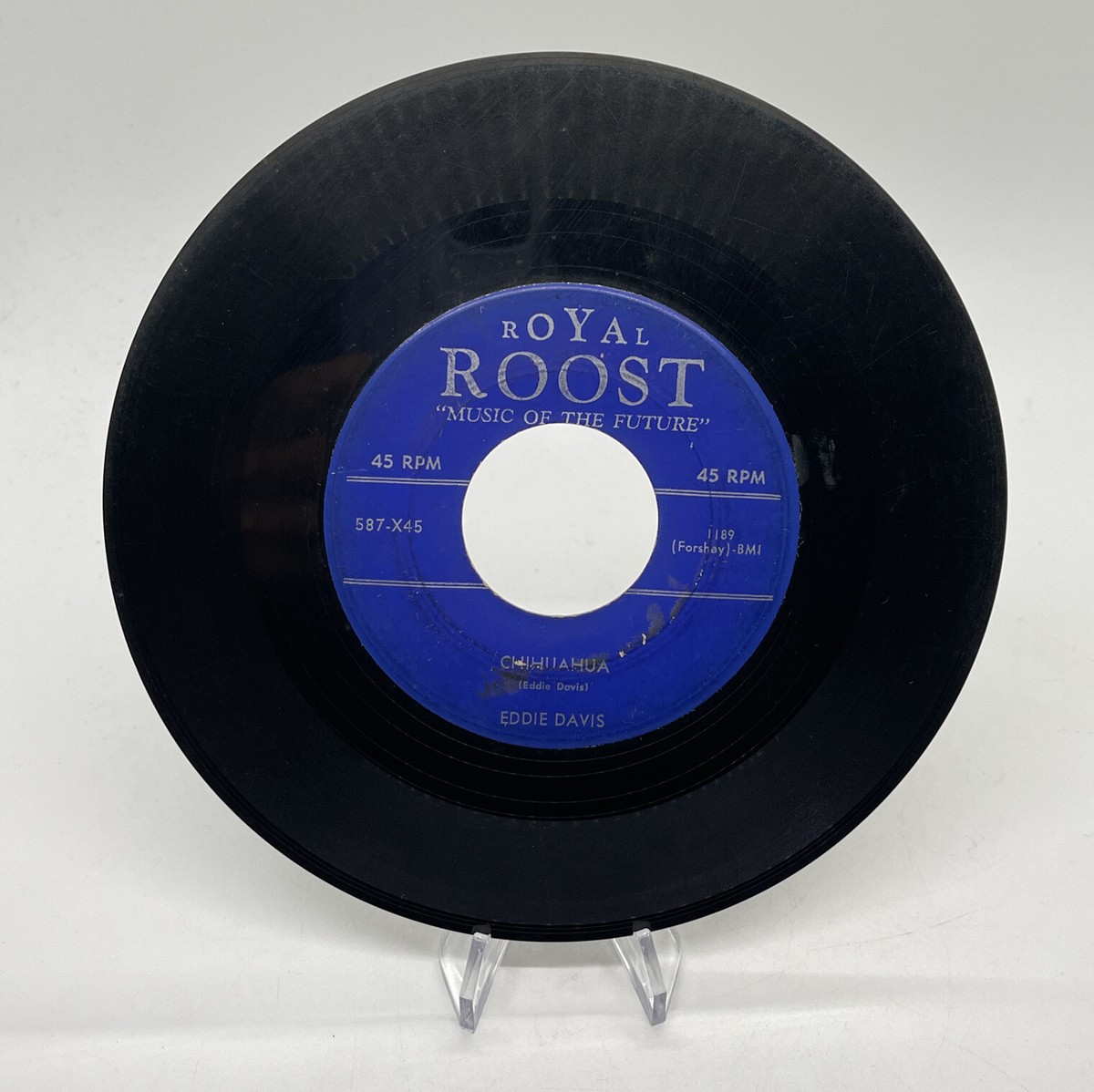 Eddie Davis 45 I Only Have Eyes For You / Chihuahua Royal